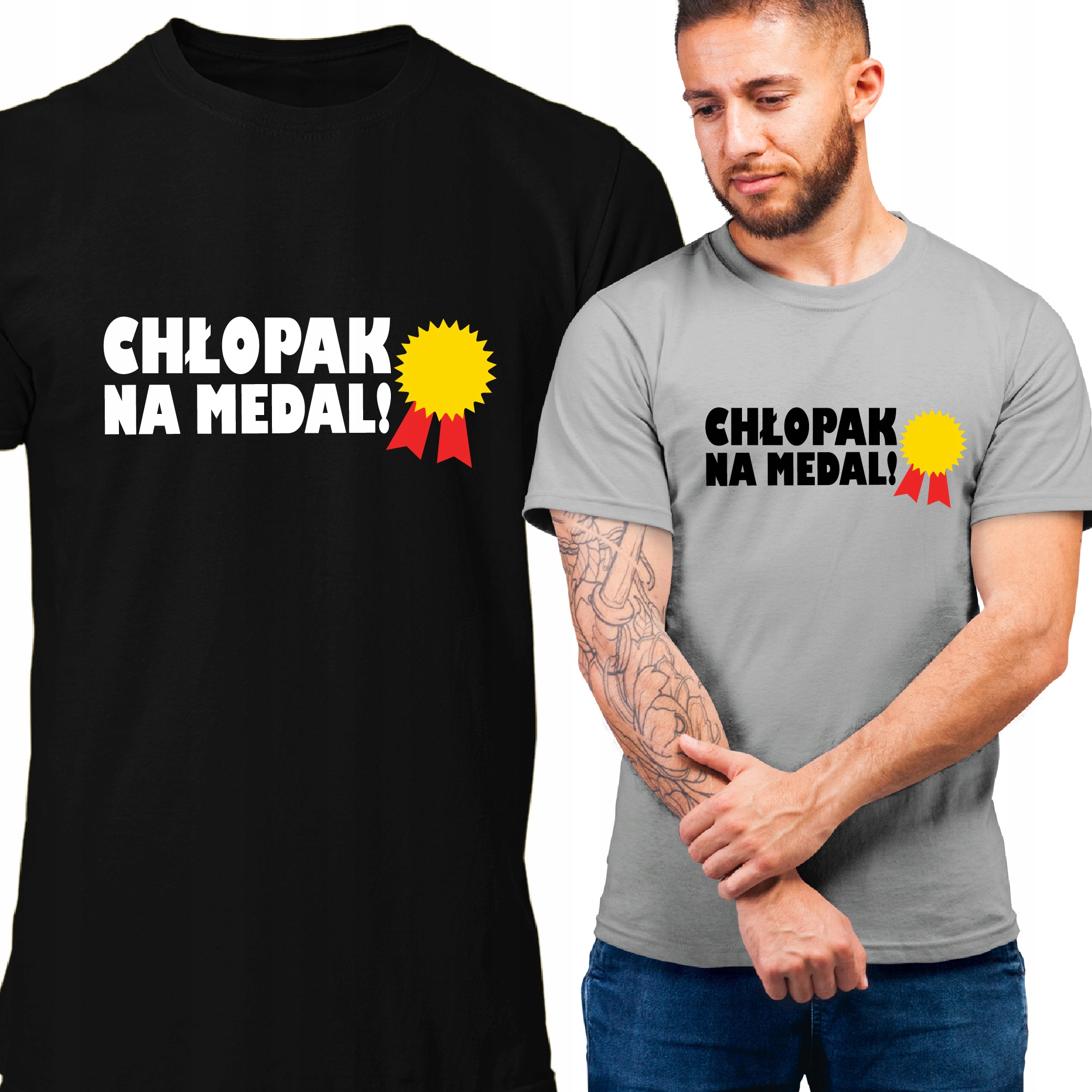 

Koszulka Prezent Dzień Chłopaka Chłopak Na Medal