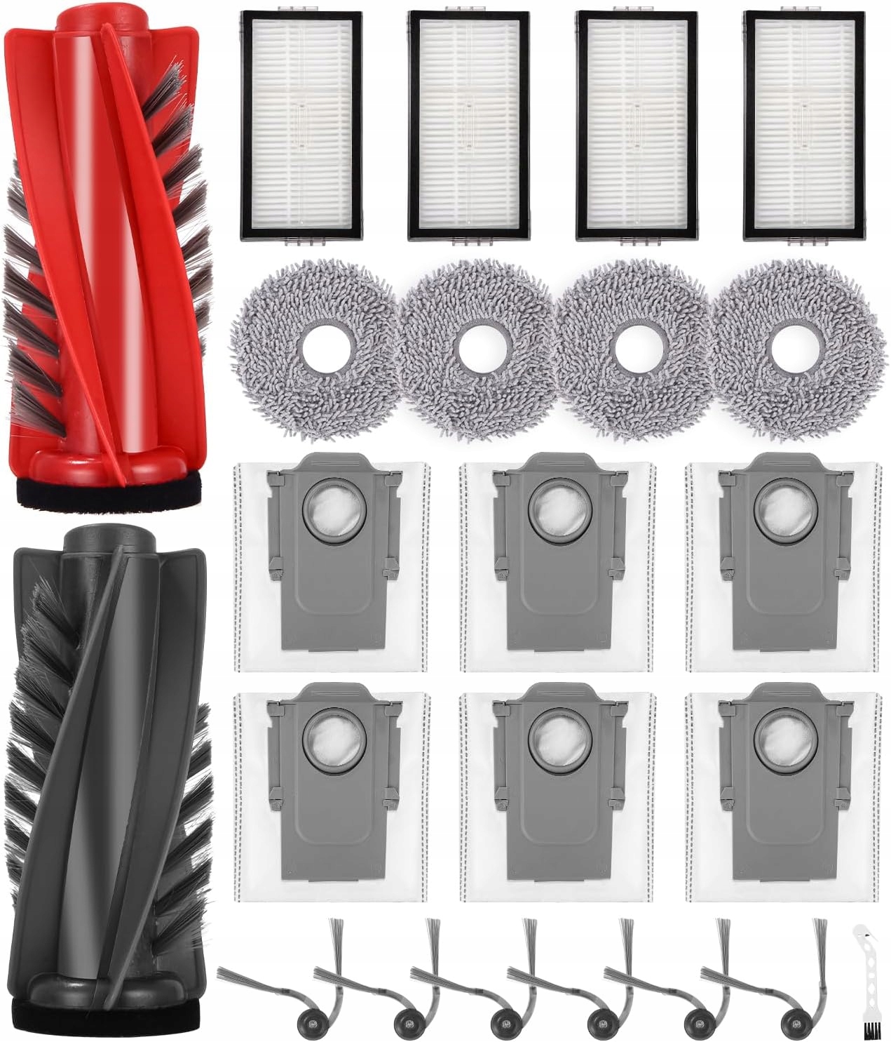 Akcesoria pro Roborock Saros 10R G20S Ultra Sáčky Mopy Filty Kartáče