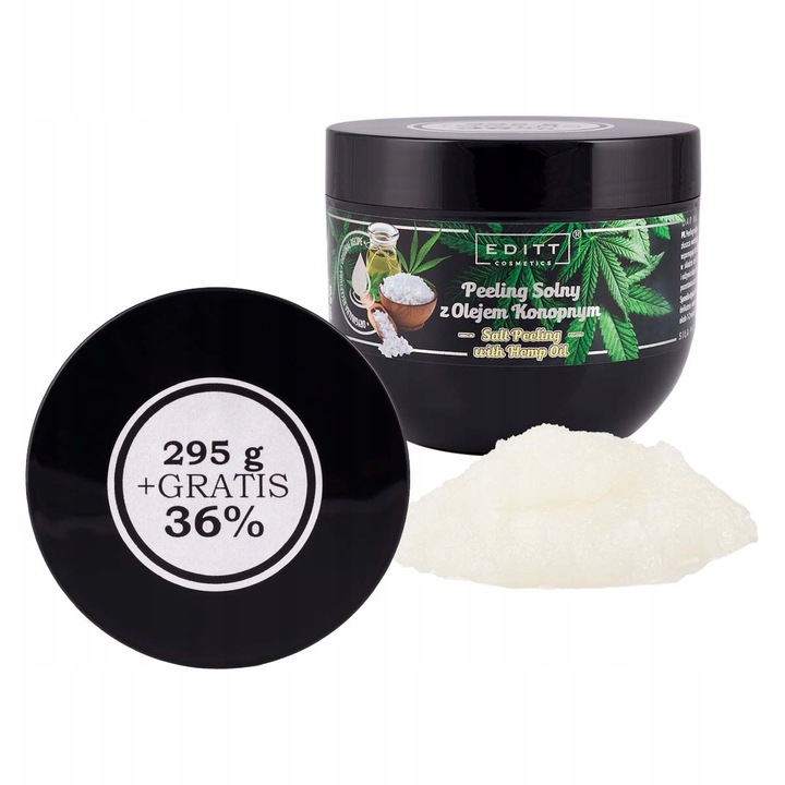 

Editt Peeling Solny Z Olejem Konopnym 295g
