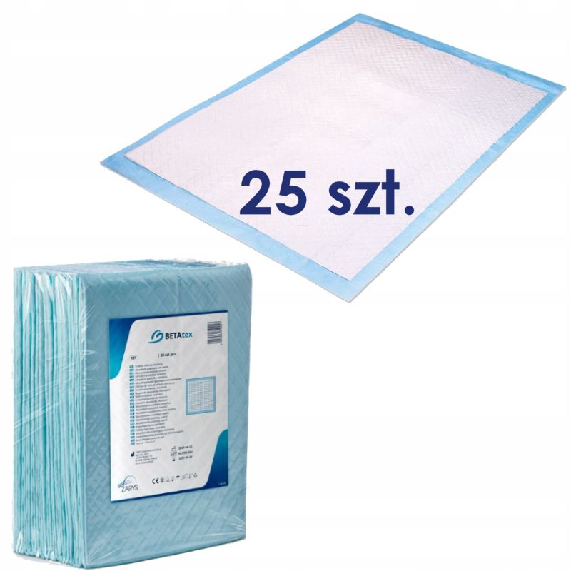 Podkłady DO PRZEWIJANIA chłonne 40x60 cm HIGIENICZNE mocne ZARYS 25 szt. Marka Zarys