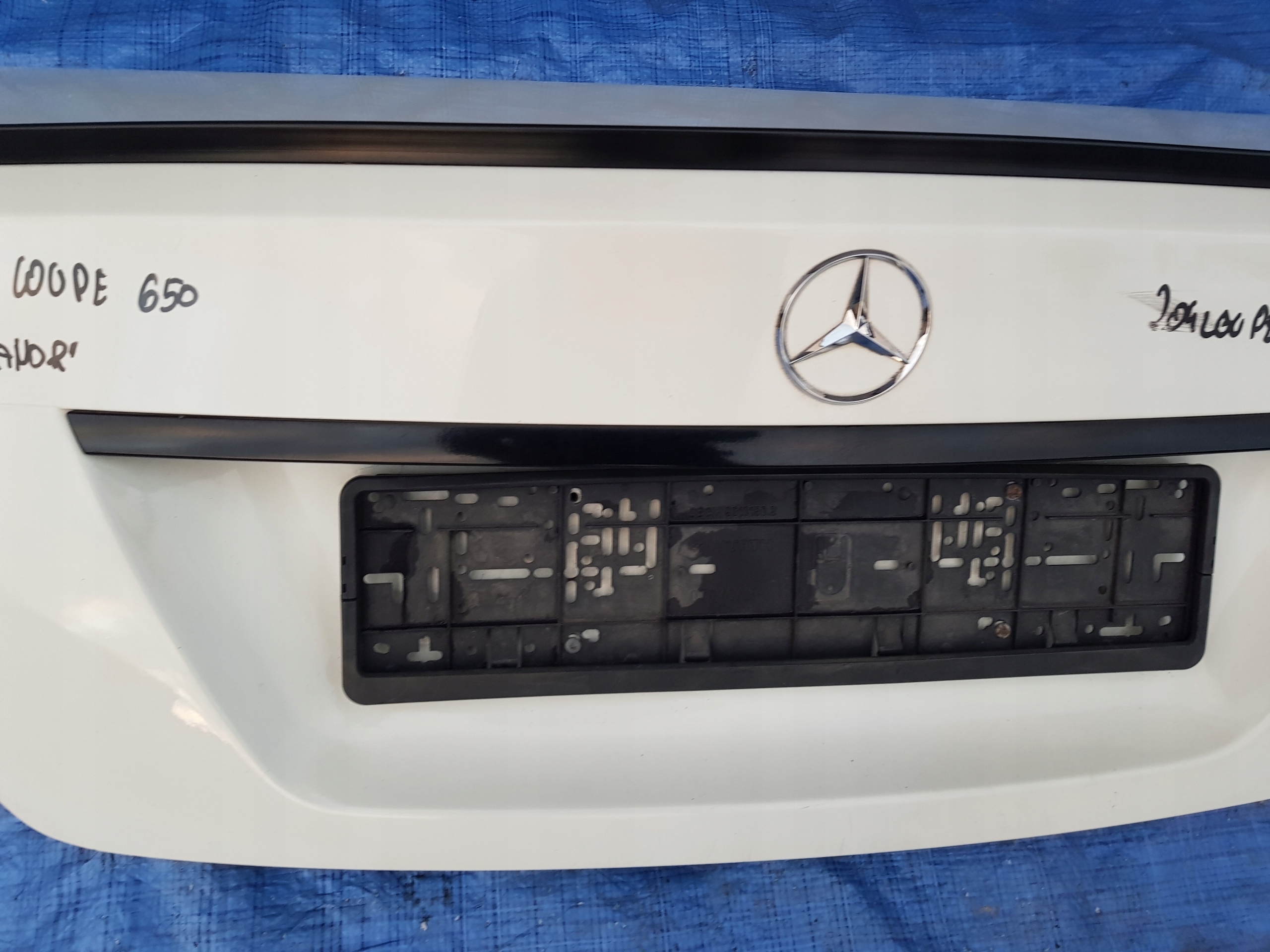 trunk door boot MERCEDES W204 COUPE C650 650