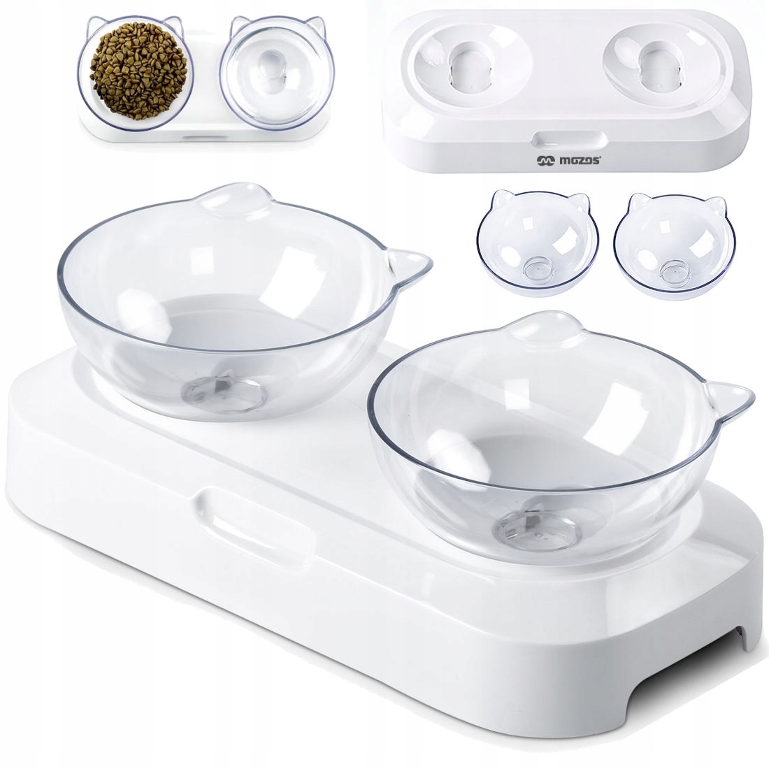 

Podwójna Regulowana Miska Dla Psa Kota