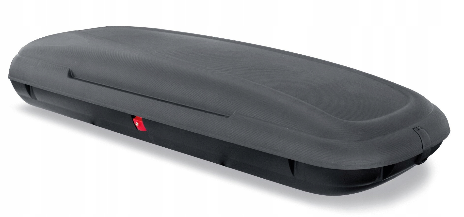 Box dachowy czarny 400 l jednostronny z systemem montażu U