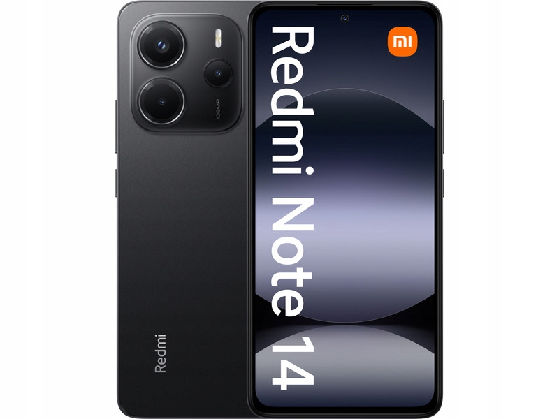 Xiaomi Smartfon Redmi Note 14 4g Lte Czarny Telefon