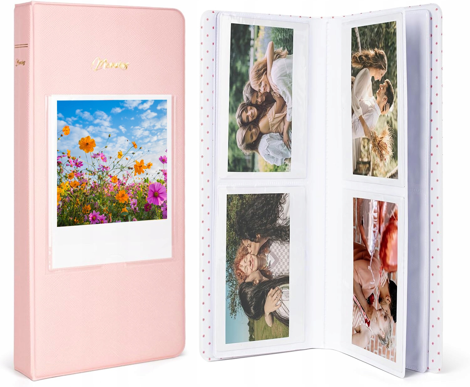Album do Fujifilm Instax Wide210/Wide300/Wide400/Evo, 64 zdjęć Różowy