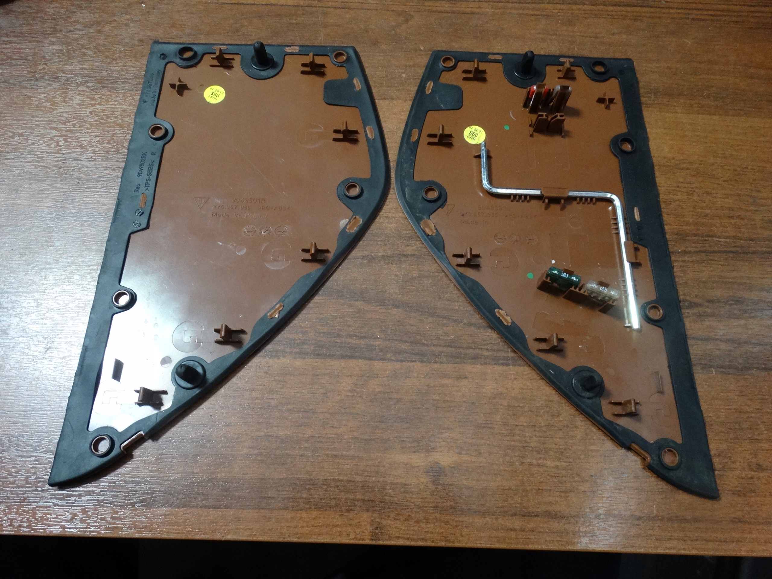 cover consoles left and right PORSCHE CAYENNE 9Y 1