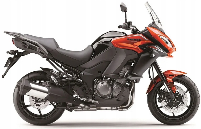 Samolepky Juula Pro Kawasaki Versys 1000 2017 Oranžové 17L