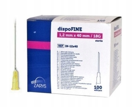 

DispoFine Igły Iniekcyjne 0,9x40 100szt