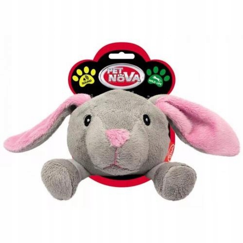 

Petnova Głowa Królika pluszowa piszcząca 12,5cm