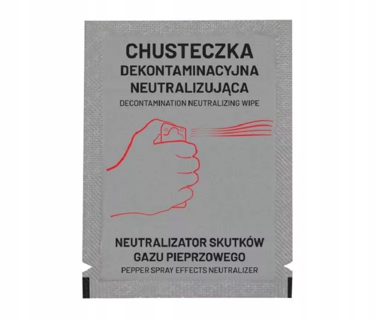 Chusteczka Neutralizująca Gaz Pieprzowy G-090