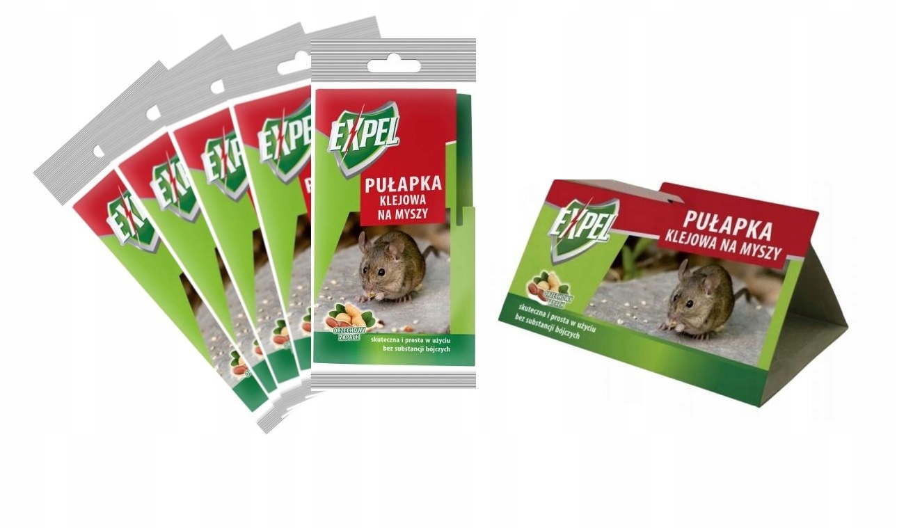 

6x Expel pułapka klejowa lep na myszy