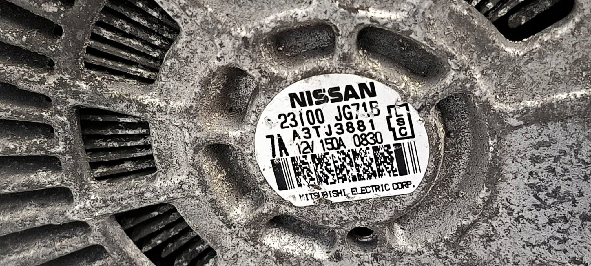 alternator 23100IG715 RENAULT KOLEOS