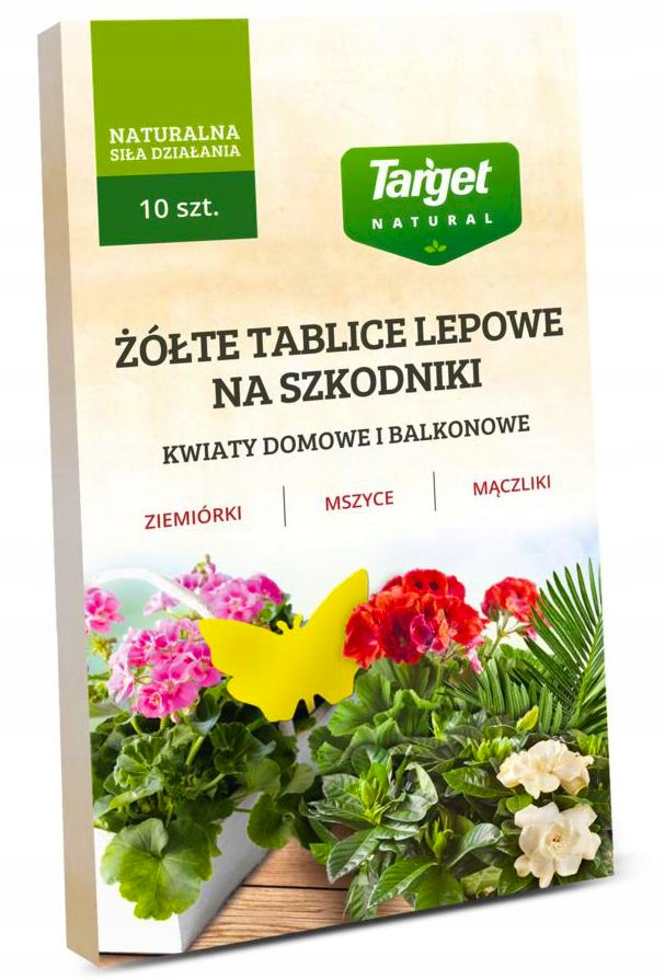 

Target Żółte tablice lepowe na szkodniki 10szt