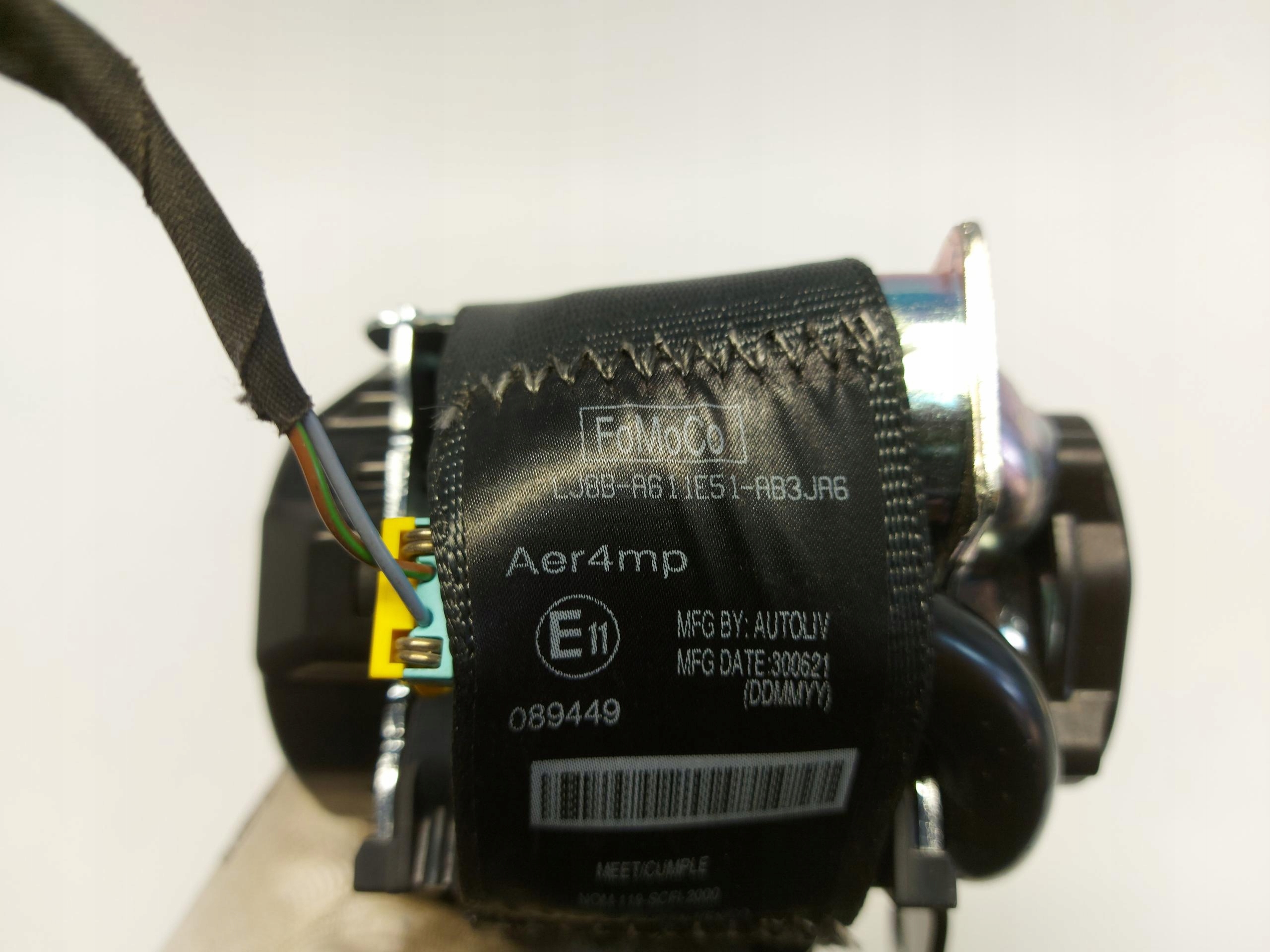 Ford Mustang Mach-E Gurten Sicherheits heck links LJ8B-A611E51-AB3JA6