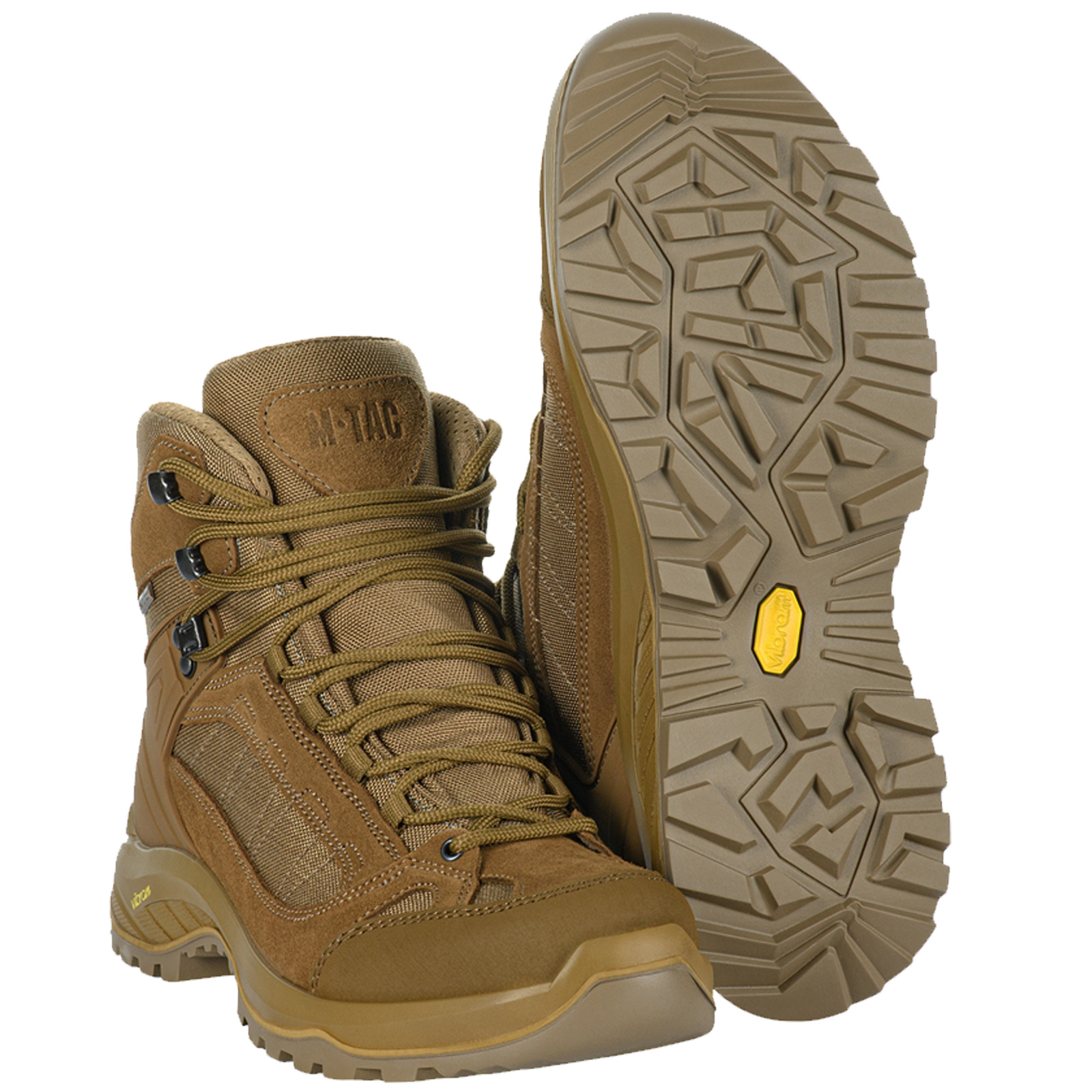 Pánské taktické boty M-Tac Takt Pro Line Vysoké Demisezon Coyote 39