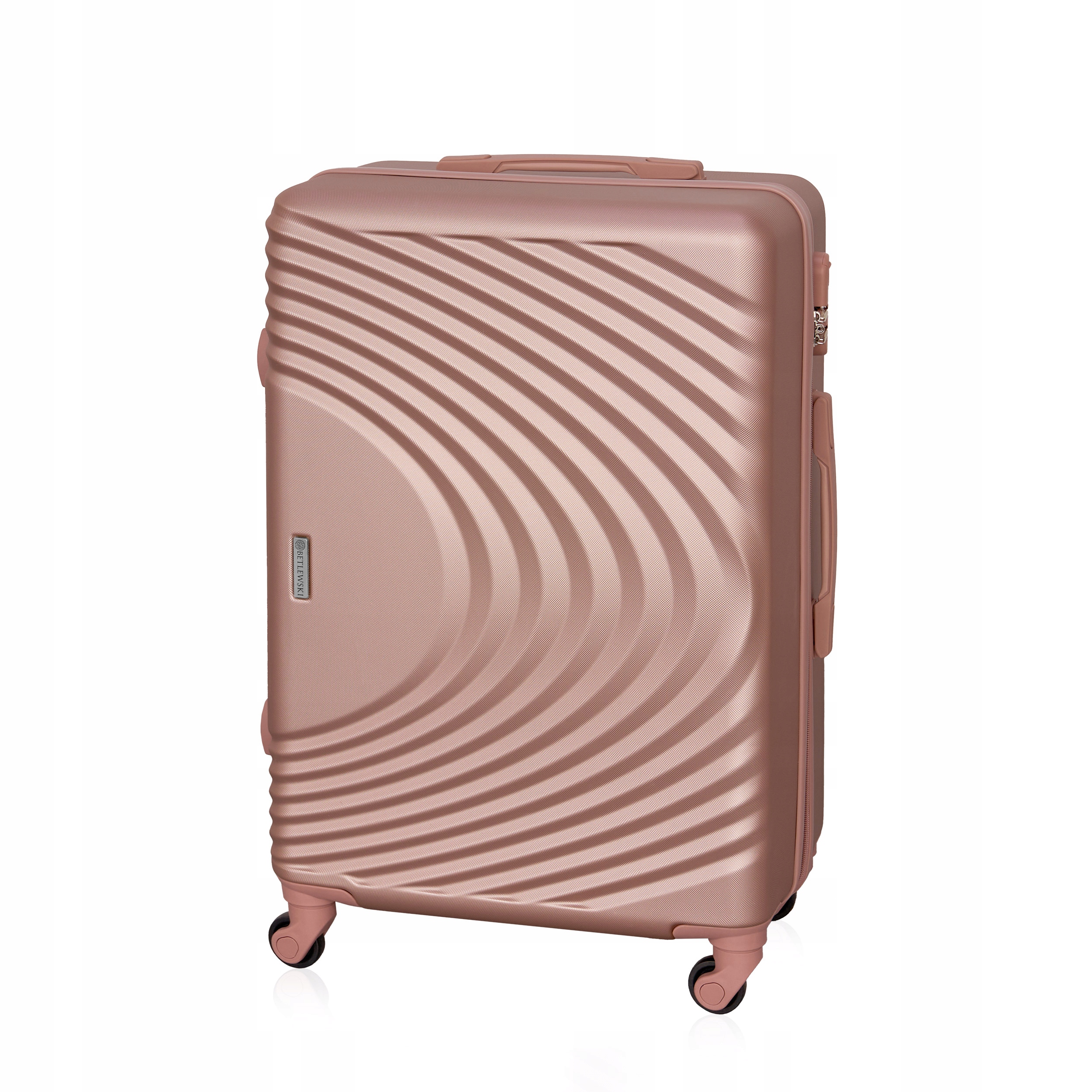 Betlewski Odolná cestovní taška na cesty s otočnými kolečky a rukojetí