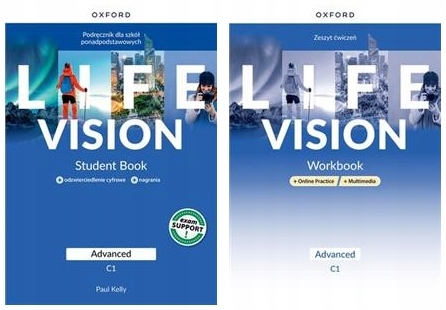 Life Vision Advanced C1 Student's Book podręcznik + Workbook ćwiczenia