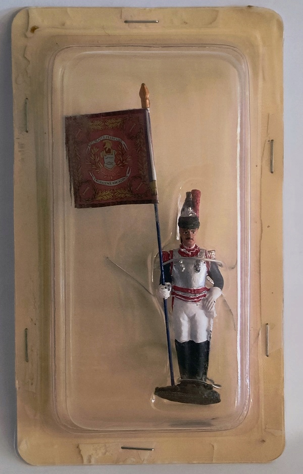 1er Rgt Cuirassiers 1803 1/32 Hachette Vlajky No02