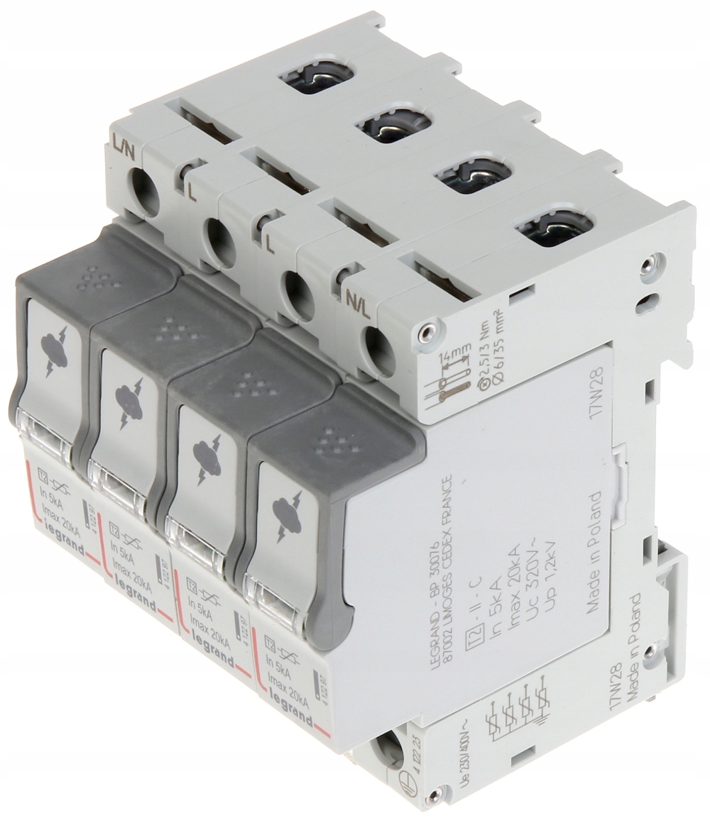 Omezovač přepětí Legrand 412223