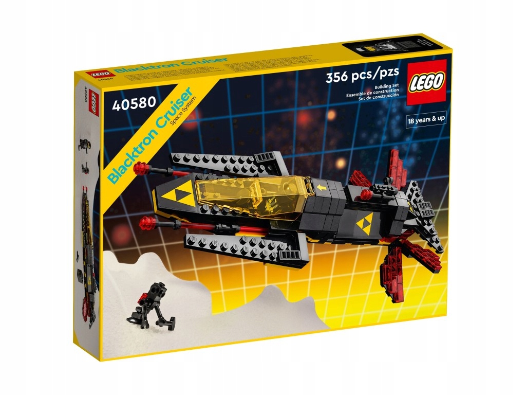 Lego 40580 Křižník Blacktron Nové