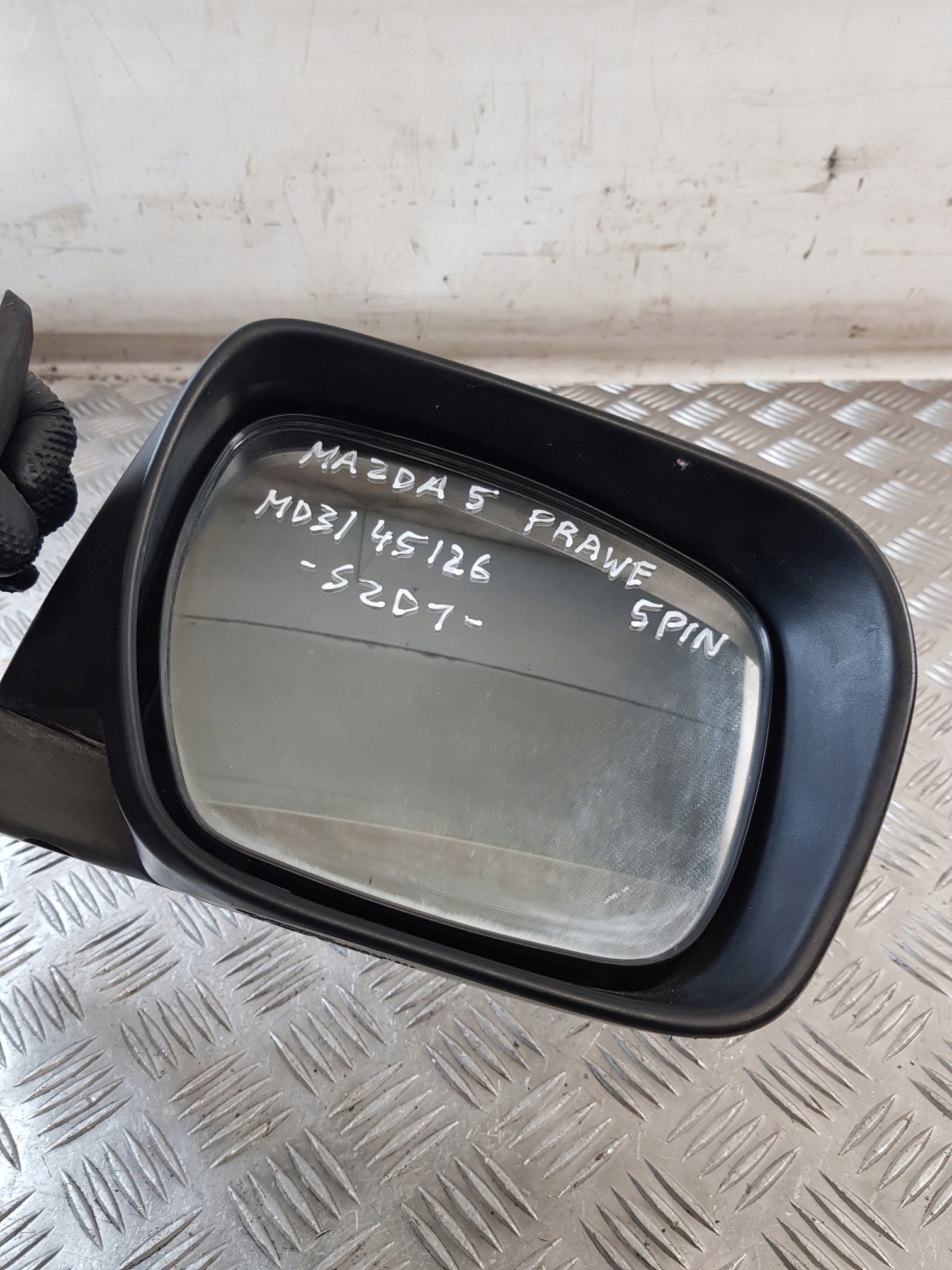 mirror right 5PIN 022284 MAZDA 5 06R- EUROPA