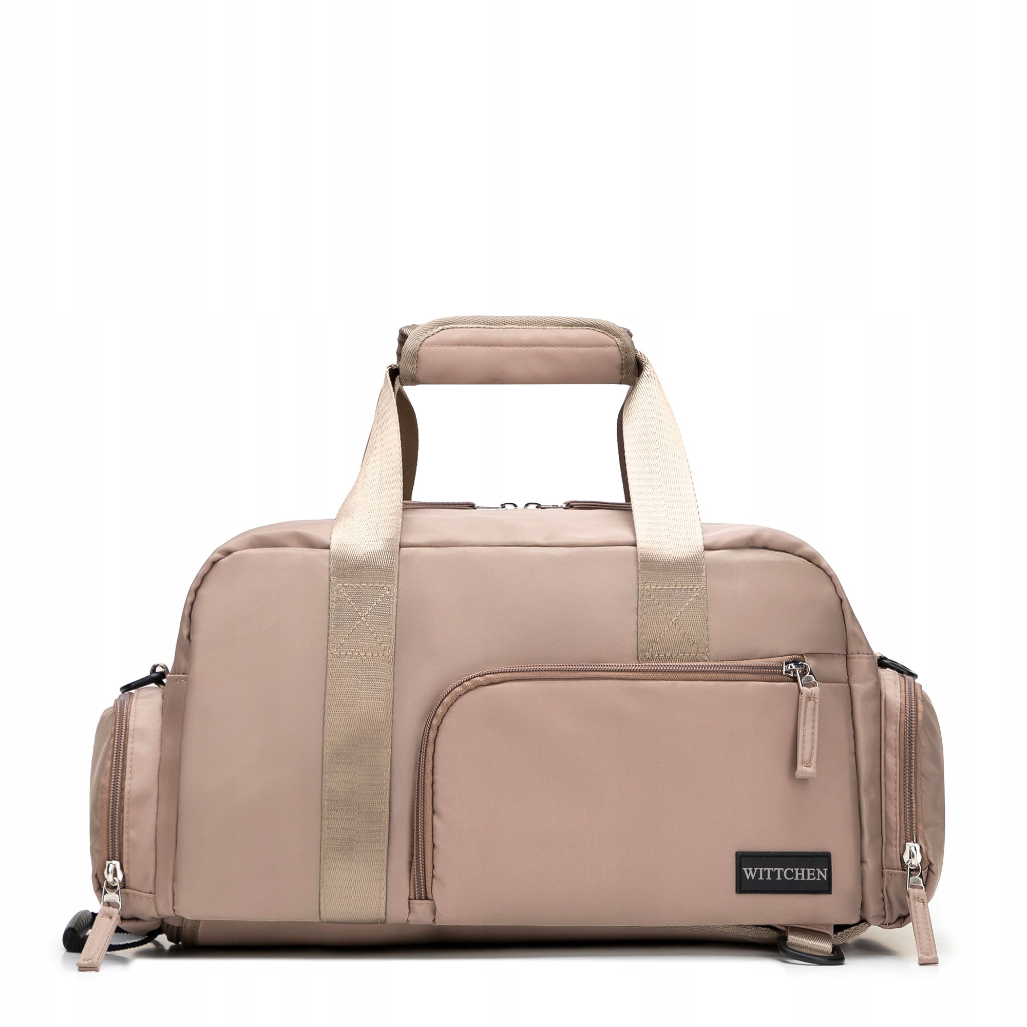 Torba podróżna 2w1 Wittchen 56-3S-022-87 z funkcją plecaka beżowa