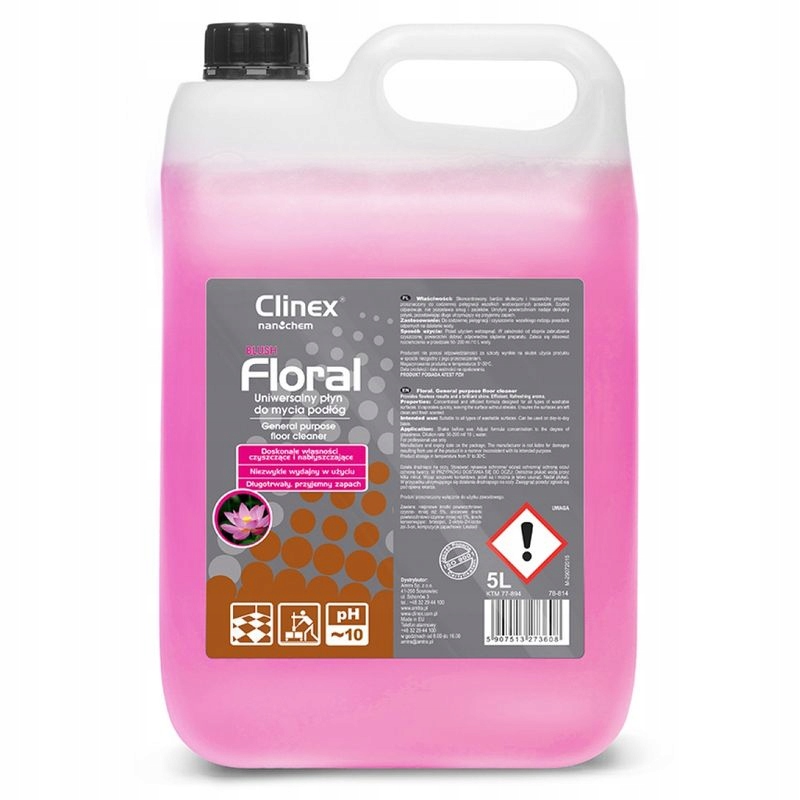 

Clinex Floral Blush 5L płyn do mycia posadzek