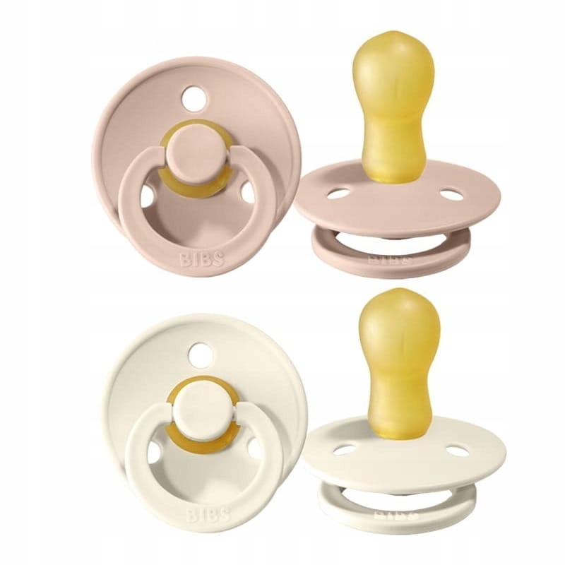 SMOCZEK BIBS HEVEA L 18+ BLUSH IVORY 2-PAK