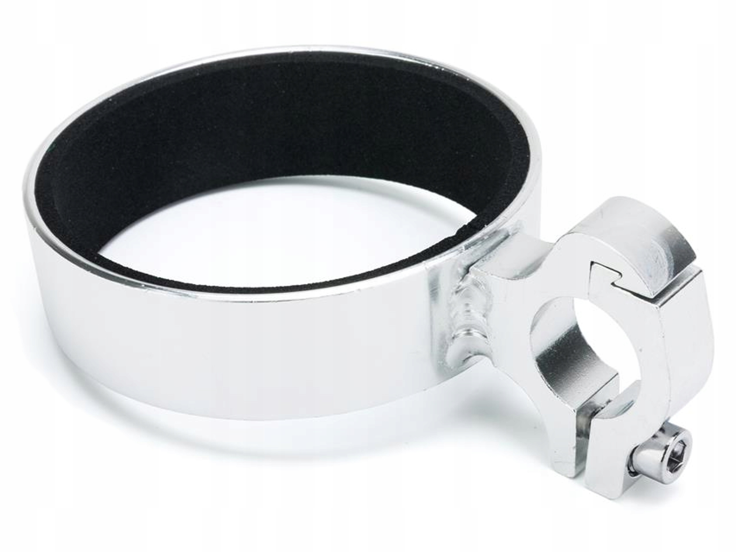 UCHWYT NA KUBEK BIDON BUTELKĘ MOCOWANY DO KIEROWNICY ROWERU SKUTERU WÓZKA Marka bez marki