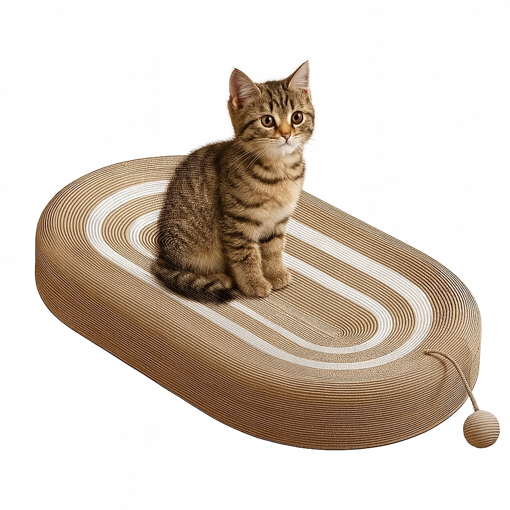 Levně Škrabadlo pro kočky pelíšek škrabací pohovka lehátko kočičí máta hračka (F084)