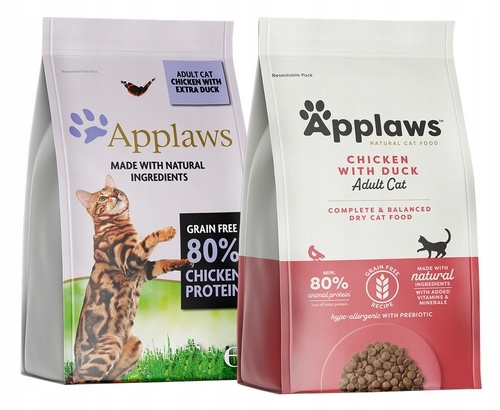Levně Applaws Cat Adult Chicken & Duck 7,5 kg