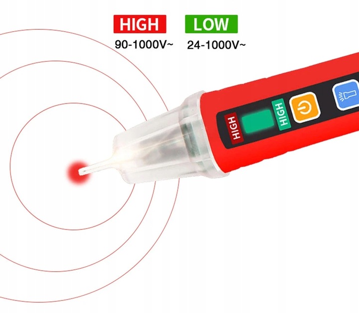 MIERNIK PRÓBNIK DETEKTOR NAPIĘCIA UT12D PRÓBÓWKA Rodzaj próbnik