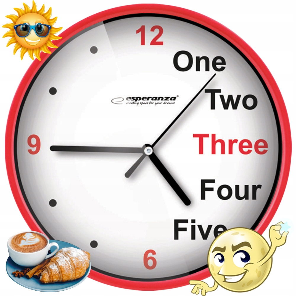 

Zegar Ścienny Klasyczny Na Ścianę Czytelny