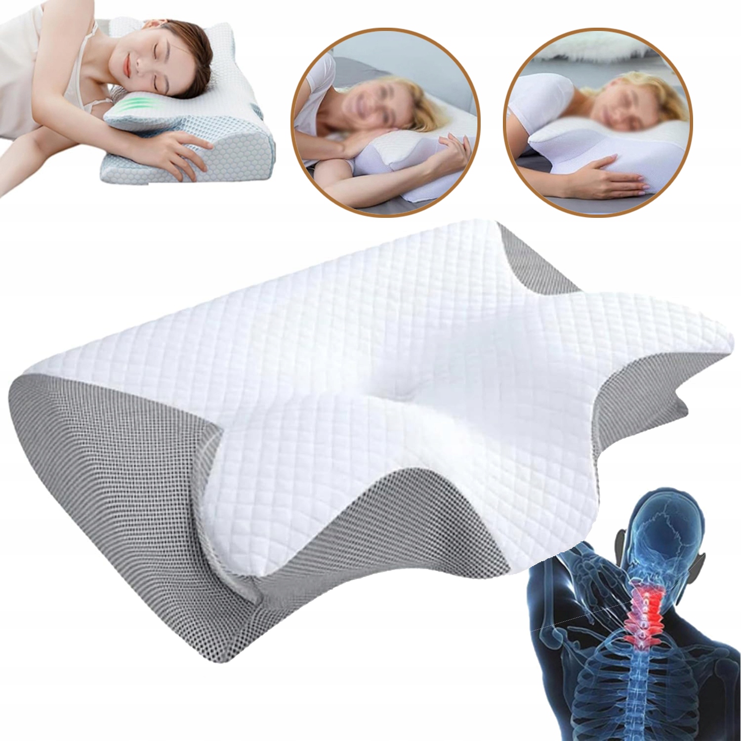 Poduszka Pamięci Podtrzymująca Gąbkę W Kształcie Motyla Powolne Odbicie