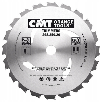 Cmt 298.250.20 Pila Hm D=250 F=25,4 Z=20 K=2,2/1,4
