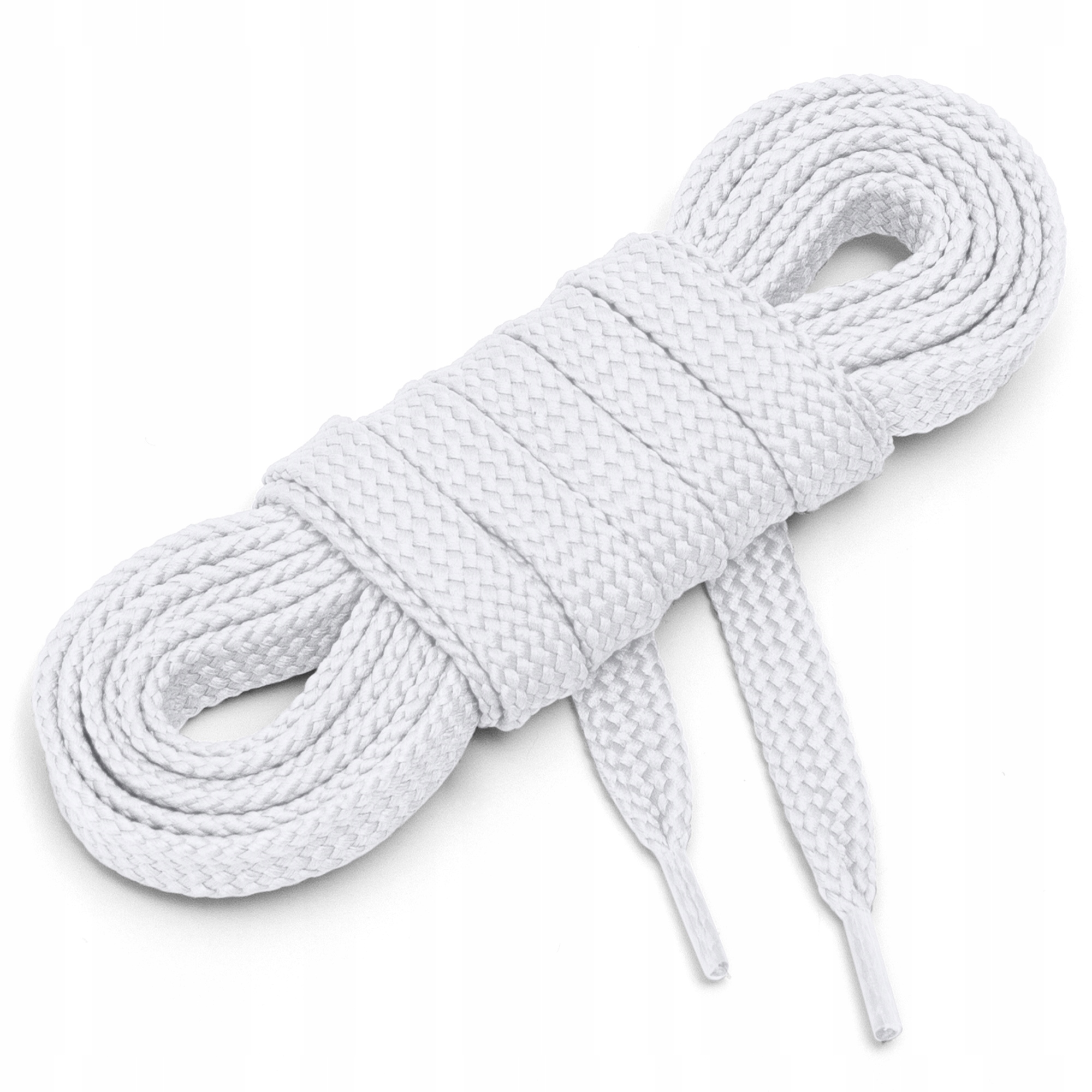 

Sznurówki sznurowadła płaskie 7 mm biały 45 cm