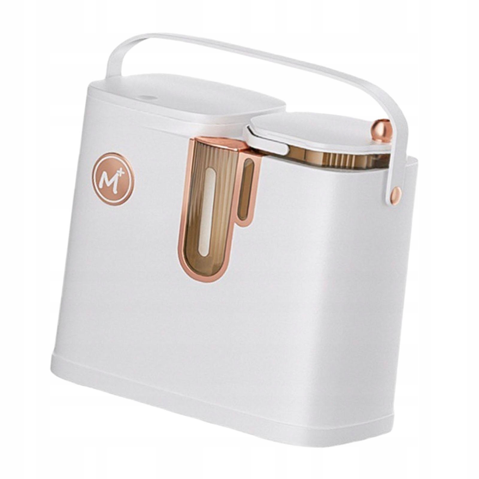 Podwójny pojemnik na śmieci na sucho i mokro, do recyklingu śmieci bez węża Pojemność 1 l