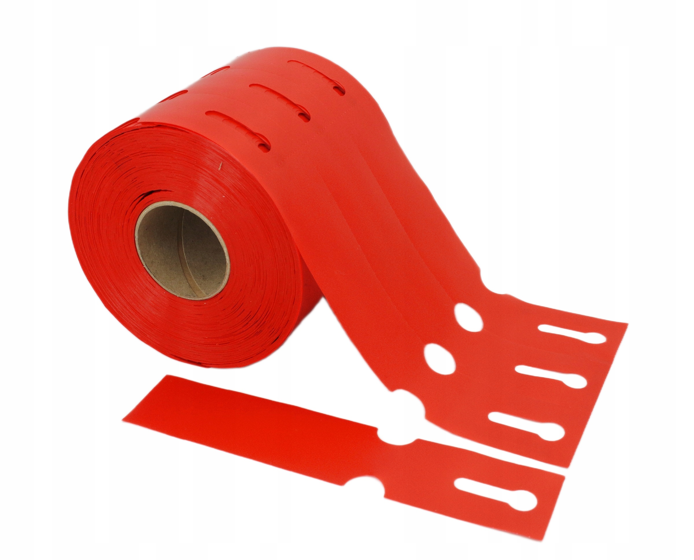 Smyčkové zahradnické/sadové etikety Červené 163,5x33 mm (33x163,5) 3750