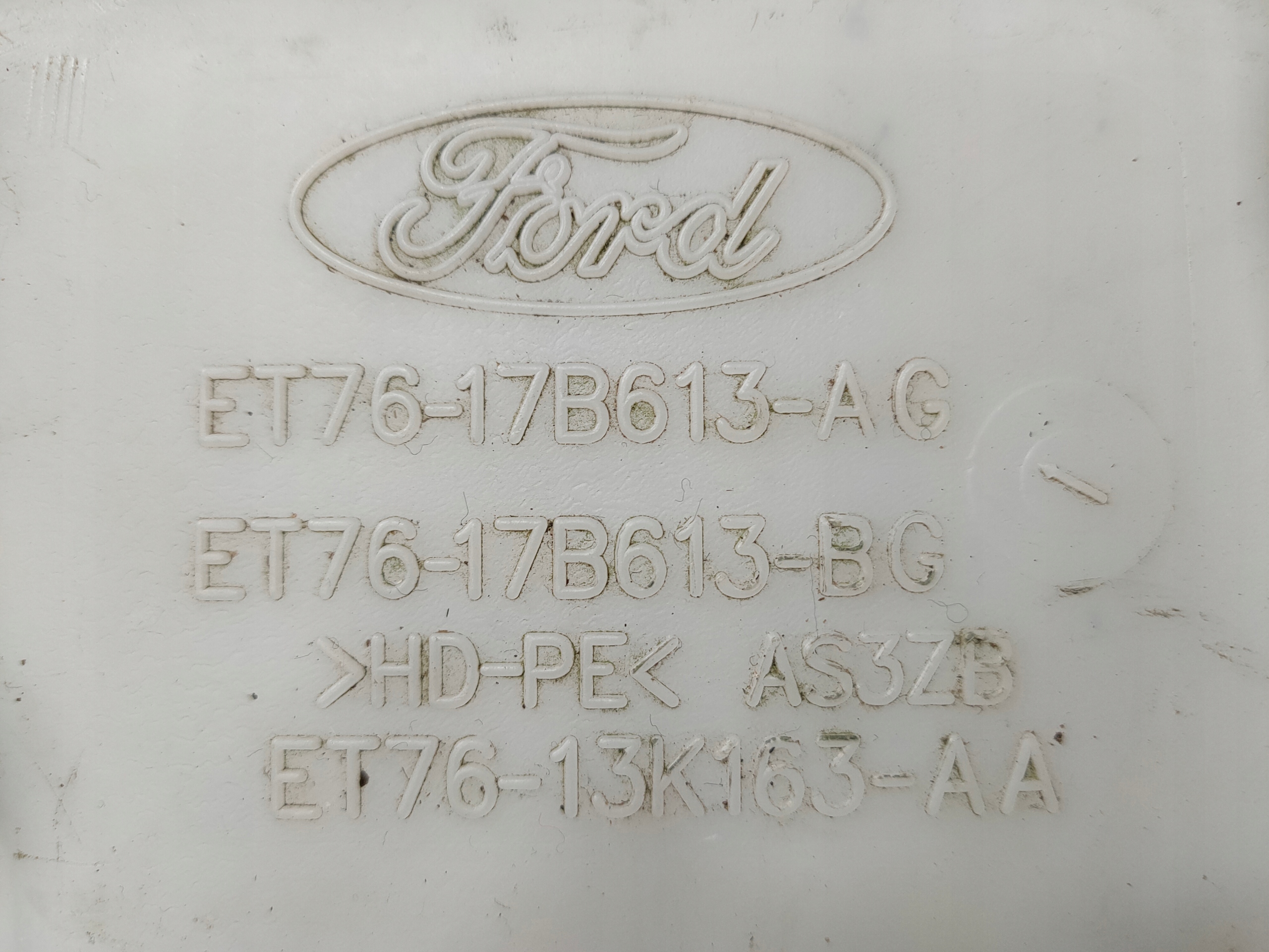 FORD TRANSIT COURIER MK2 14- serbatoio LIQUIDO LAVAFARI ET76-17B613-AG