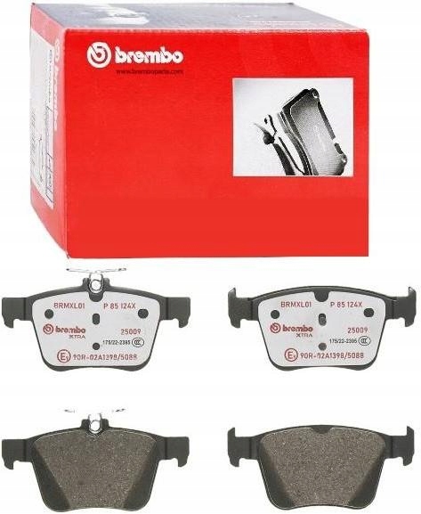 BREMBO XTRA KLOCKI HAMULCOWE TYŁ AUDI A3 8V TT FV