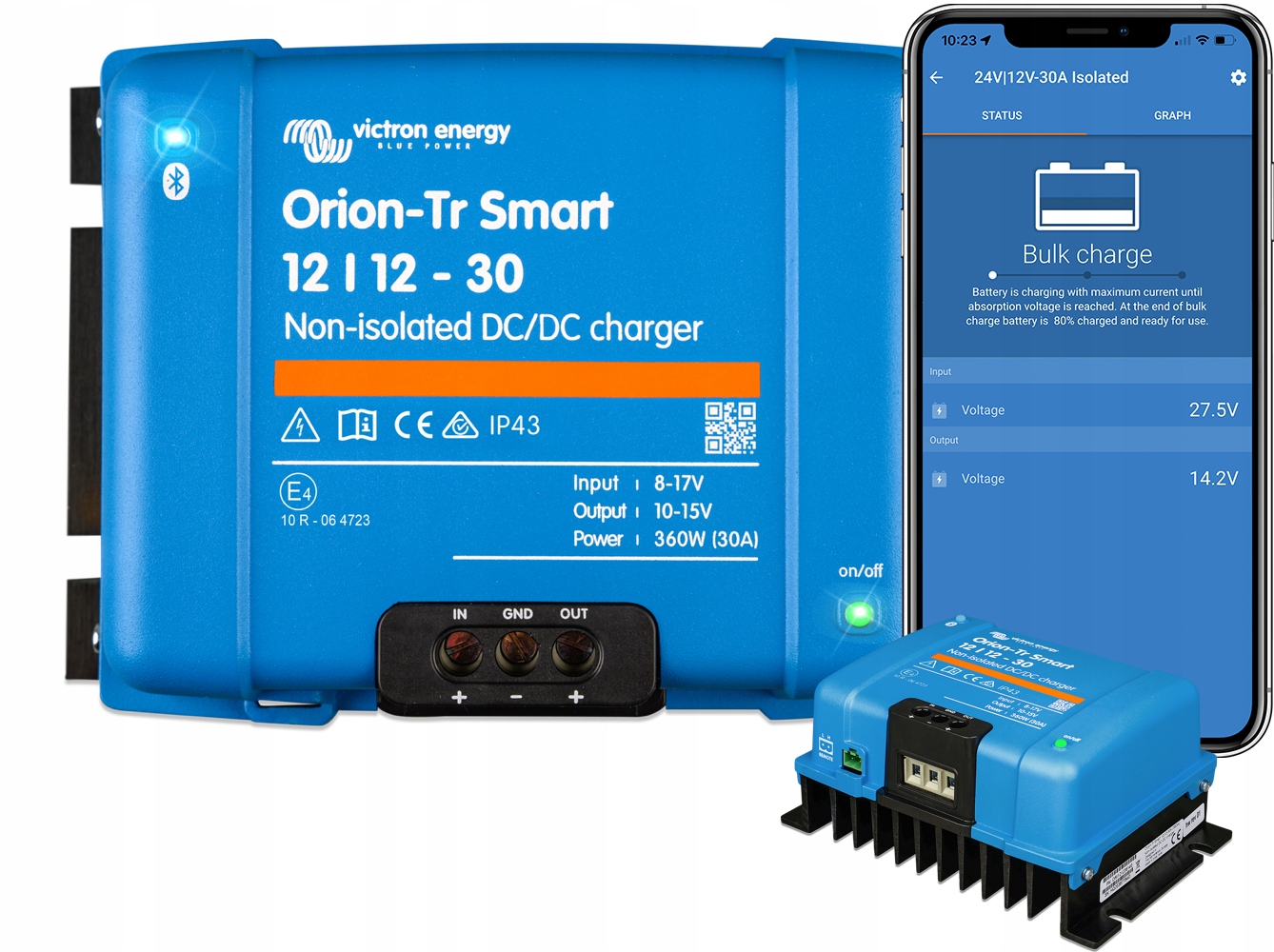 

Victron ładowarka Orion-Tr Smart 12/12 V 30A DC-DC
