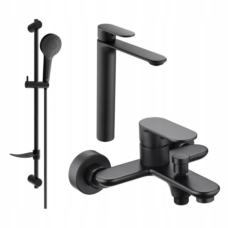 Mexen Milo DF05 vanová sada, Černá