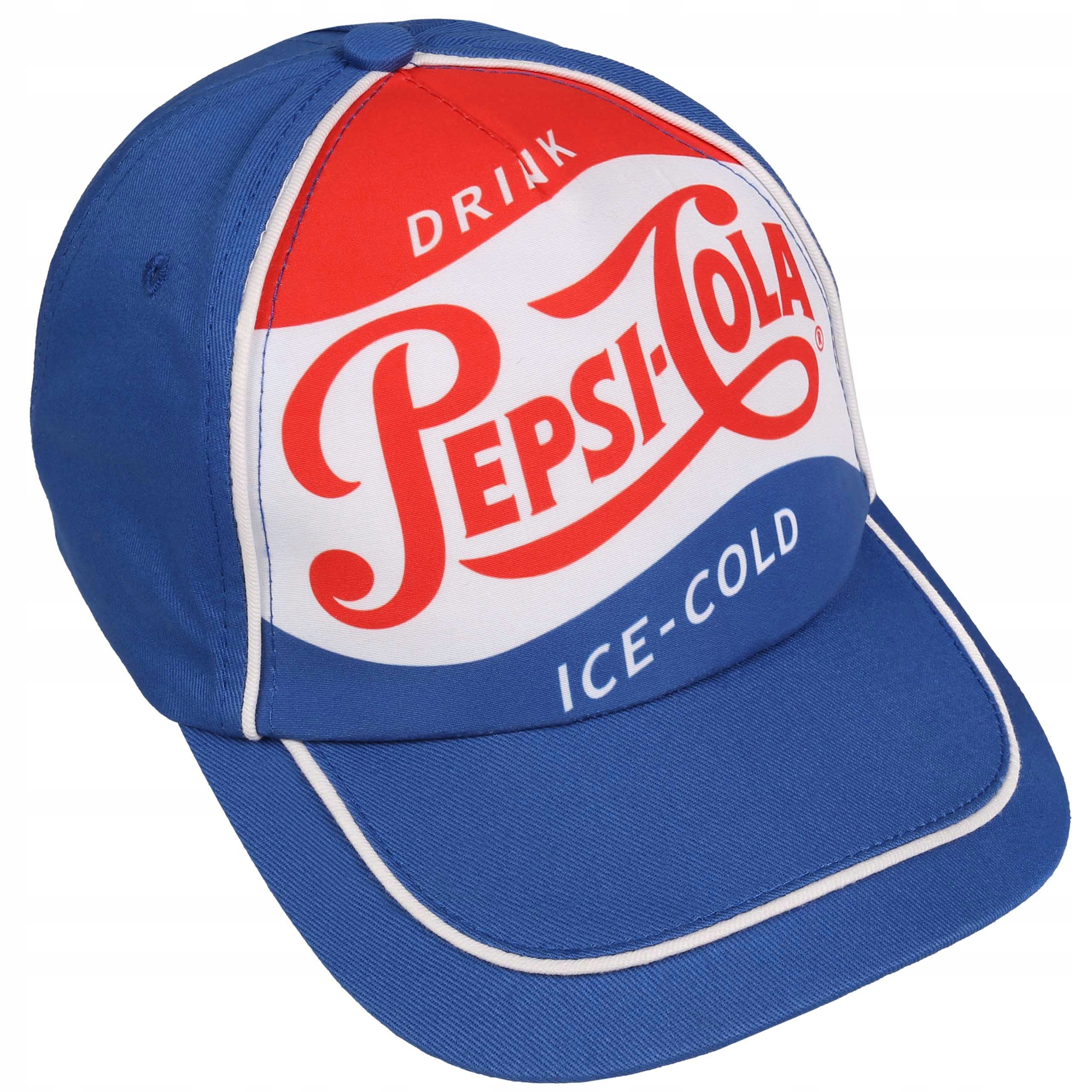 

Niebieska czapka z daszkiem Pepsi-cola 54 cm