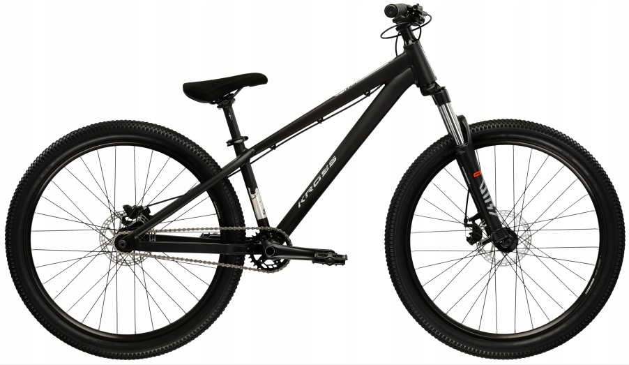 Rower Dirt Street Kross Spade 2.0 Disc 26" Czarny SingleSpeed 2026 Fr