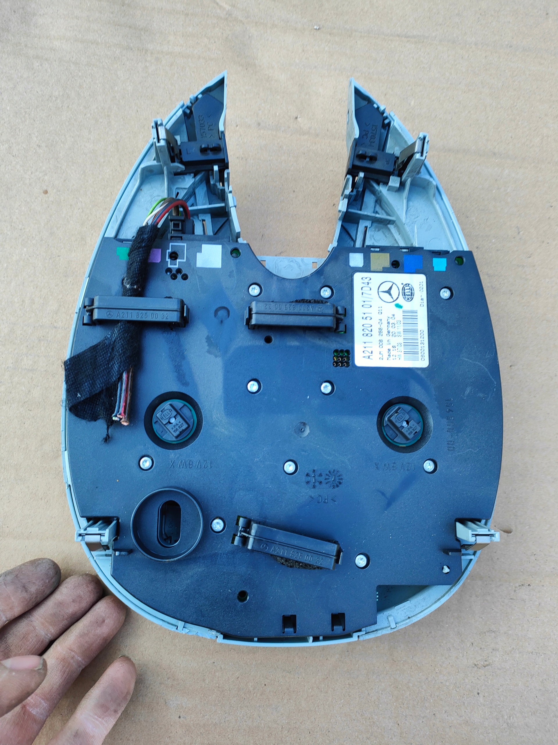 Mercedes-Benz E W211 light sufitowa A2118205101