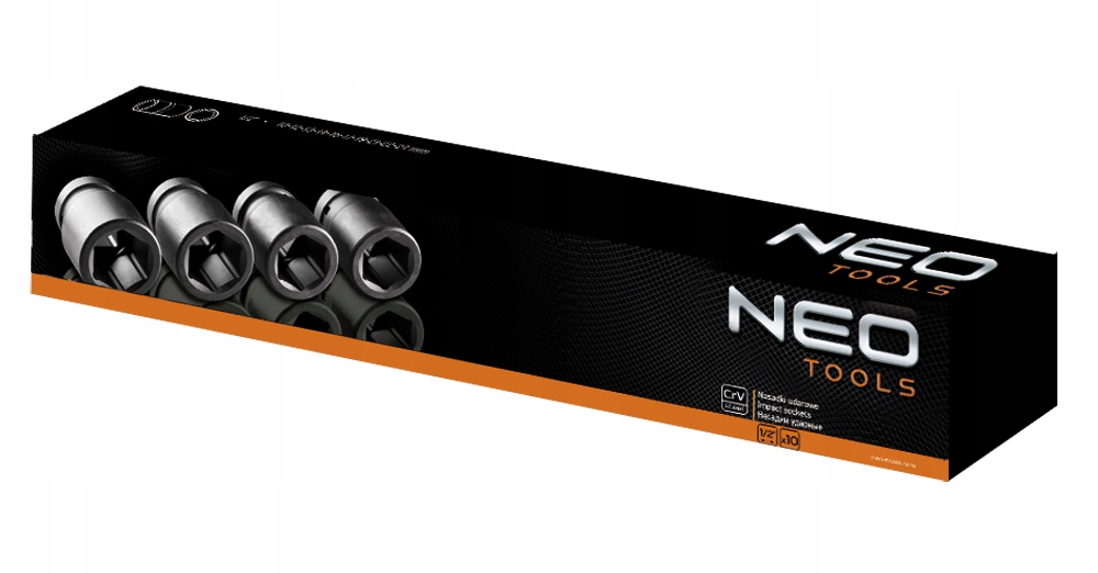 Nasadki udarowe 3/4" zestaw 8 szt. NEO 12-115 Kod producenta 12-115