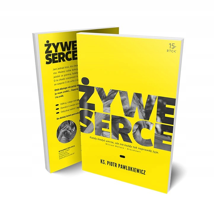 Żywe SERCE książka ks. Piotr PAWLUKIEWICZ RTCK