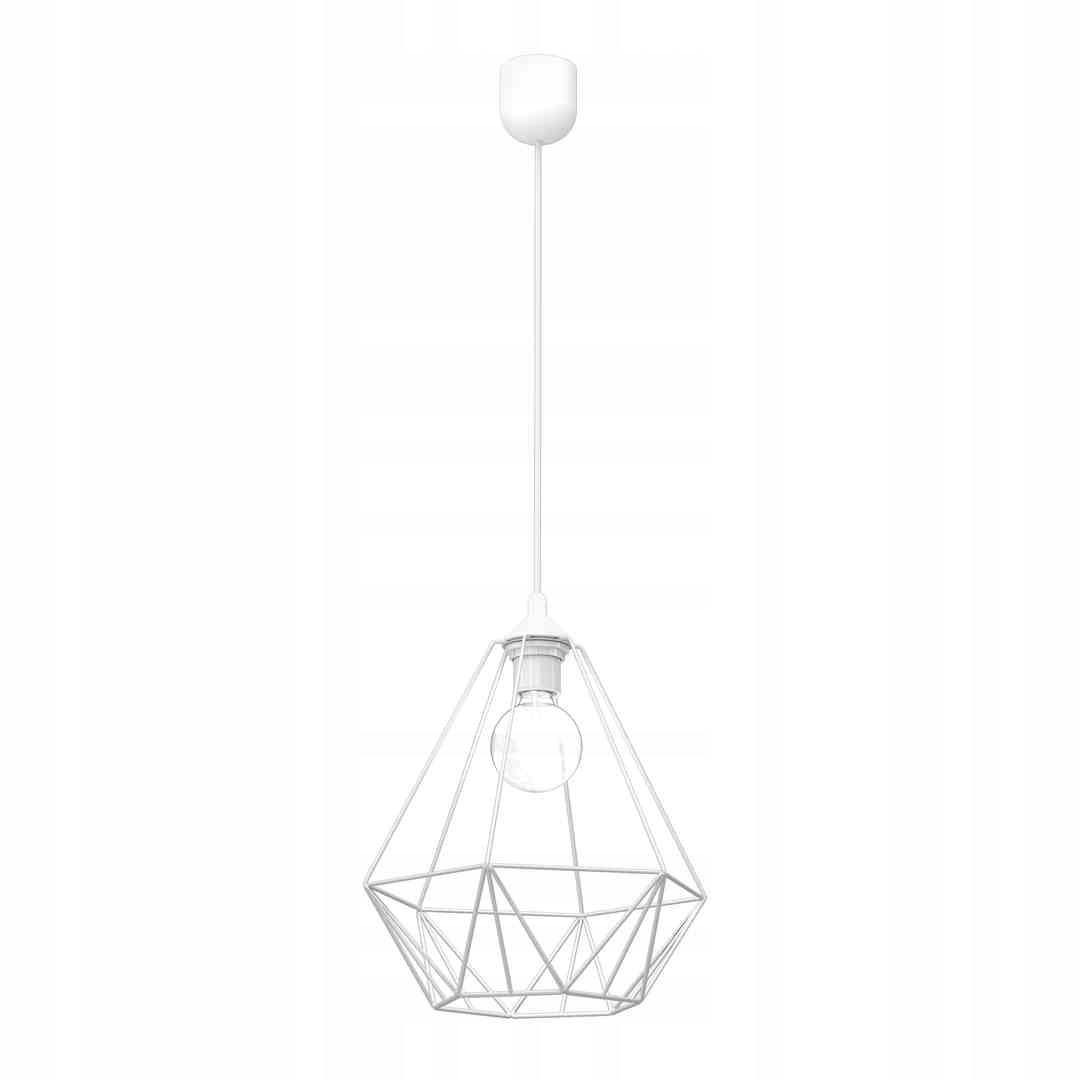 

Lampa wisząca Basket White 1xE27 (MLP7212) Milagro
