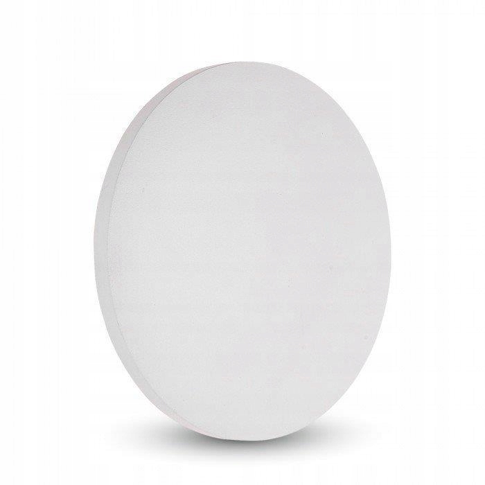 V-tac Nástěnné svítidlo IP65 3000K 710lm Bílé Kulatý 5W E27