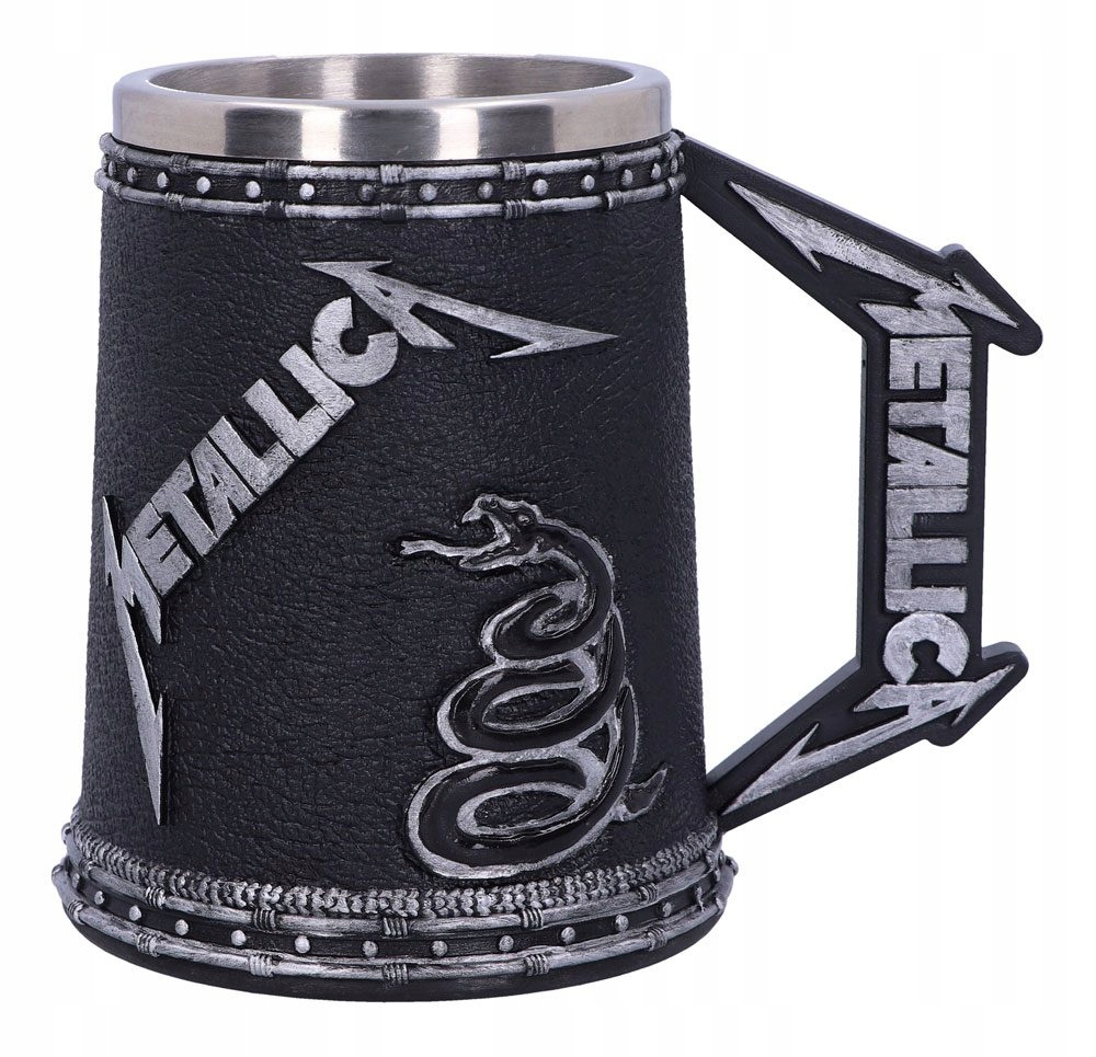 Metallica The Black Album Tankard pivní sklenice Originál z Anglie